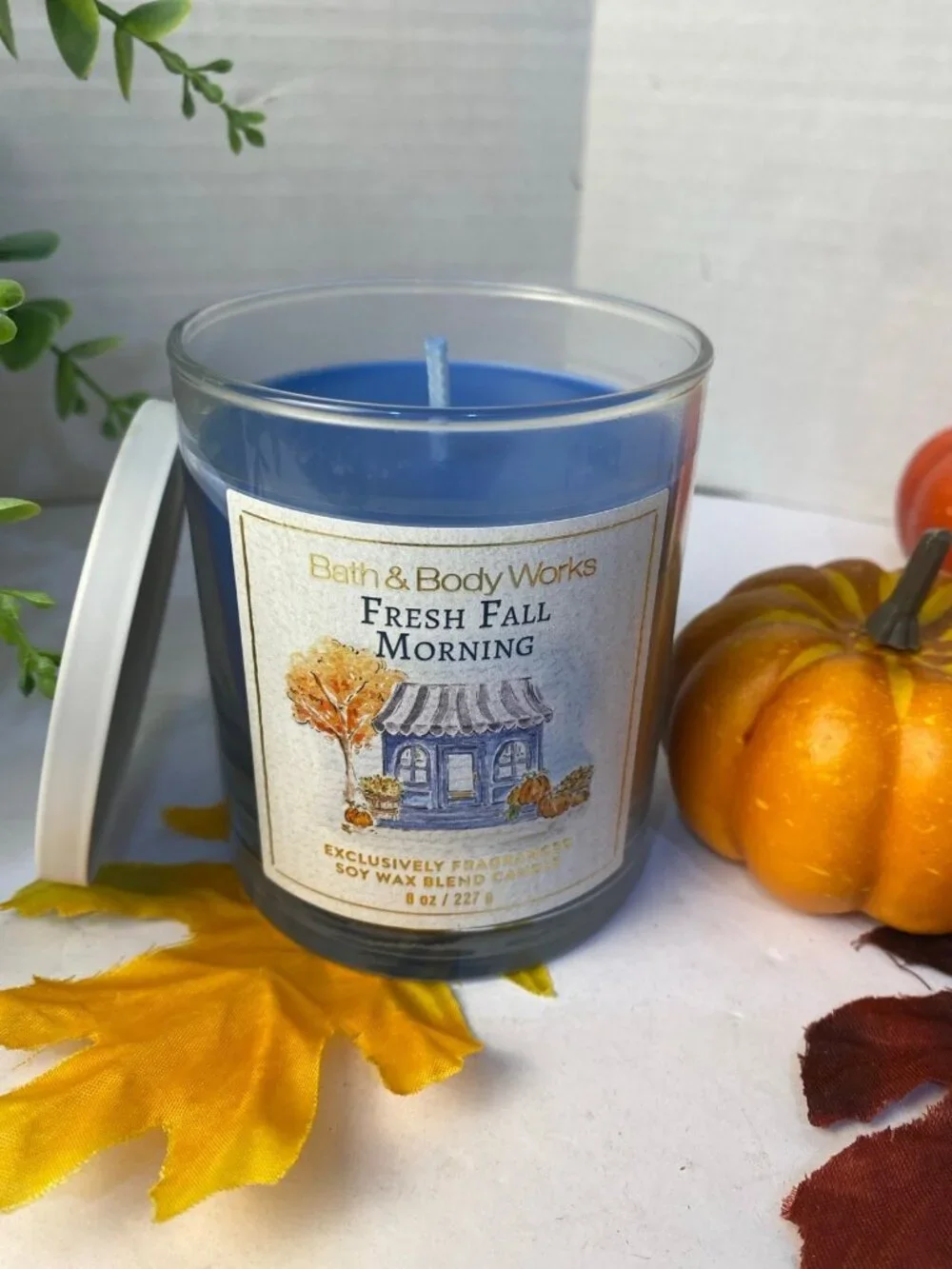 “Fresh Fall Morning” Bath & Body Works New Signature Single Wick Candle